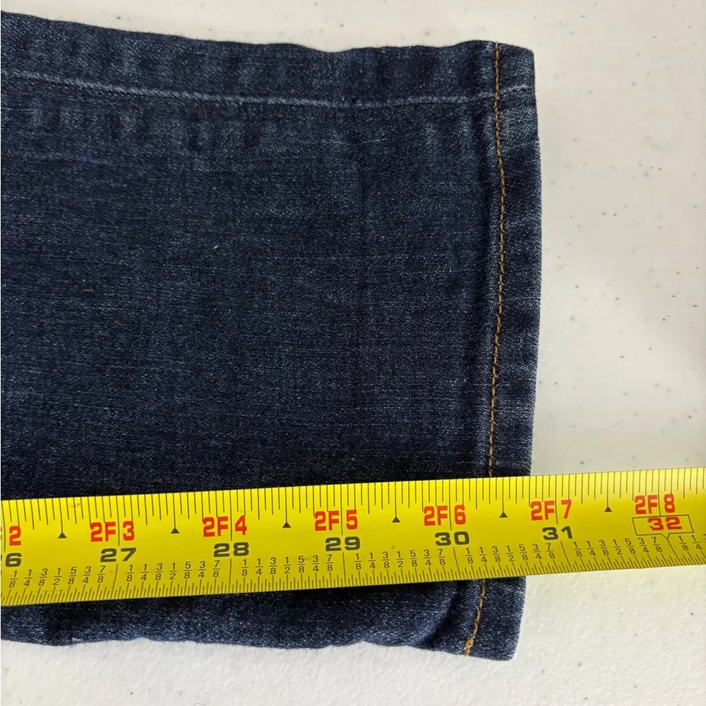 HUDSON Collin Flap Pocket Skinny Jean Size 32 Distressed EUC 612‎